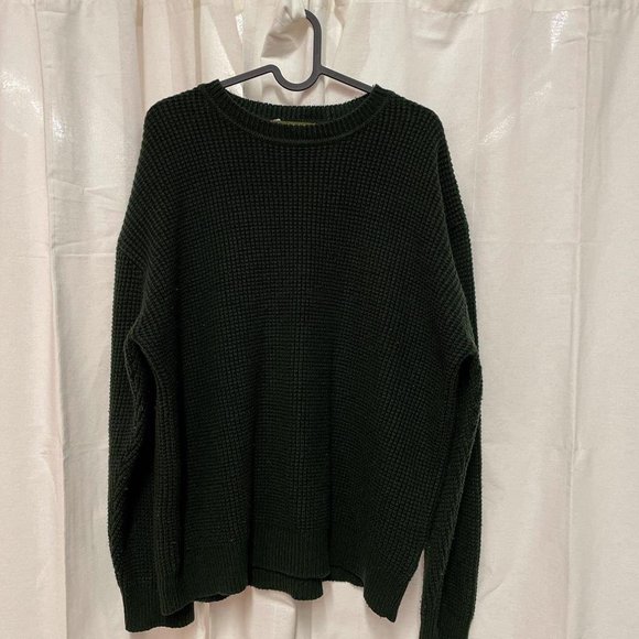 Sun River Green Knit Sweater Size L - Picture 1 of 3